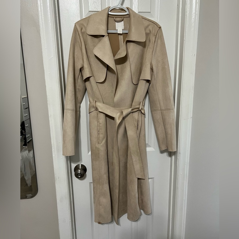 H&M Trench Coat | Size Small | Color Beige